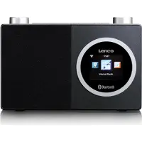 Lenco Internetradio med färgdisplay och Bluetooth Black
