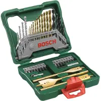 Bosch 2607019600 X-Line 40 delar Borr- & bitssats Metall, Sten, Betong, Trä, Murverk, Plexiglas