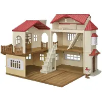 Sylvanian Families Red Roof Country Home miniatyrhus för kaniner