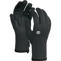 Ortovox - Skidhandskar - 185 Rock'N'Wool Glove Liner M Black Raven för UnisexUll - Storlek L - Svart