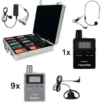 Albrecht ATT/ATR400 10er 29970.S10 Tour Guide System Set 10 st