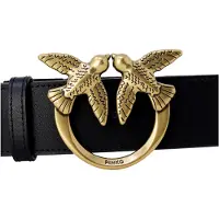 Pinko Bälte 'LOVE BERRY' guld / svart
