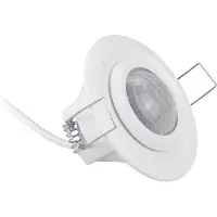 Grothe 94501 PIR-rörelsedetektor Tak 360 ° Relä Vit IP20 (Kopplingsbox), IP40 (Sensor)