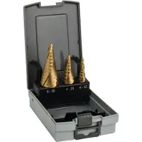 Bosch 2608587432 HSS Stegborrset 3 delar TiN 3-skaft 1 set