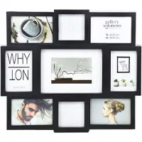 Nielsen Design ram Why Not Collage svart (8999334)