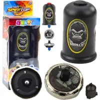 Leantoys set kastare med flygande skiva gorilla svart LEAN Toys