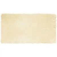 vidaXL Fuskfäll matta TAFALLA Gräddvit 240 x 340 cm Polyester
