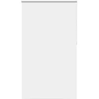 vidaXL Rullgardin mörkläggningsgardin vit 130x210 cm tyg bredd 126,6cm