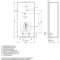 Vaillant VED E 21/8 B VED E 21/8 B Varmvattenberedare A (A+ - F) 21 kW
