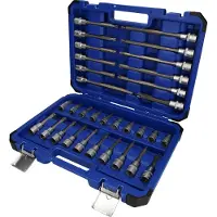 BRILLIANT TOOLS BT022532 Hylsnyckelsats imperial 1/2 BT022532
