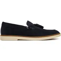 BOSS Suede loafers with tassel trim
