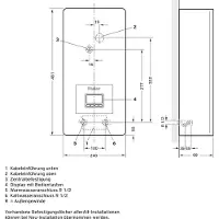 Vaillant VED E 21/8 VED E 21/8 Varmvattenberedare A (A+ - F) 21 kW
