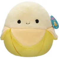 Squishmallows - 30 cm Pluch - Fuzz A Mallows Junie Banana