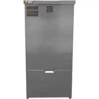TRIARCA A/S TRIARCA kabelskåp Trilite P21 XL 4-ledars skensystem 400A Alu grå 850x478x265mm