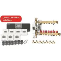 Roth Grab and Go golvvärmepaket för 7 rum 230V TouchLine & 15-60 cirkulationspump