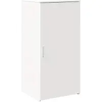 vidaXL Förvaringsskåp vit 50x45x103,5 cm konstruerat trä