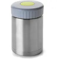 Jamon IBILI Mini-termos 450 ml, rostfritt stål, silver/grön, 10 x 10 x 15 cm