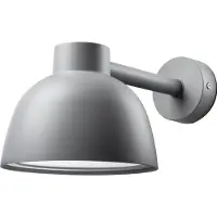SG ARMATUREN Herning vägglampa grå midi 1060/1140/1770/1920lm 3000/4000K Ra>80 dimbar bakkant