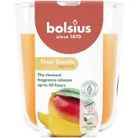 Bolsius aromljus i glas True Scents Ø97x85 mm mango 8717847190611