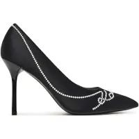Karl Lagerfeld Pumps ' SARABANDE SIGNIA ' svart / pärlvit