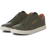 Jack & Jones Låg sneaker 'JFWBOSS' guld / oliv
