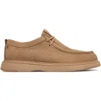 Tommy Hilfiger Leather Lace Up Moc Toe Loafers
