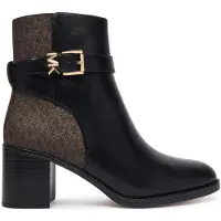 Michael Kors för kvinnor. 40T6RCME6L Skinnskor med klack Rachel svart (39), Hud, 3 till 5 cm, Zip, Casual, Klassisk