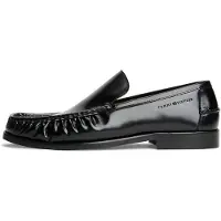 Tommy Hilfiger New York Label Leather Loafers