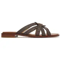 Michael Kors Pantolette 'ERIKA' brun / mörkbrun