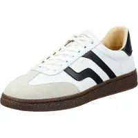 Gant Låg sneaker 'Cuzmo' ljusgrå / svart / vit