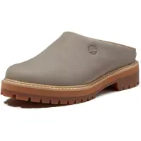 Timberland för män. TB0A5RCBEL81 Heritage-träskor i läder, grå (44.5 W), Karta, Nobuck, Ingen, Casual