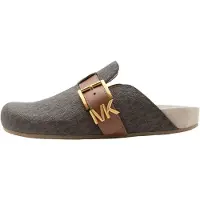 Michael Kors för kvinnor. 40T6GRFP1B Greta-skor med brun logotyp (38), Karta, Ingen, Casual