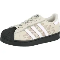 Adidas Originals Sneaker 'SUPERSTAR' greige / svart / vit