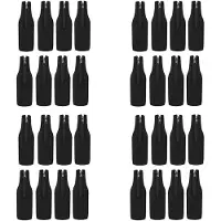 Torribaly 32X Ölflaska Kylare Ärmar, Blixtlås Extra Tjock Neopren Isolerad Ärm-Håller Öl Kall och Händerna Varm, 12 OZ 8pack
