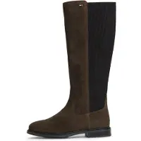 Tommy Hilfiger Enamel Flag Suede High Chelsea Boots