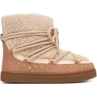 INUIKII Snöboots ljusbeige / konjak