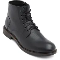 Rylko Boots med snörning svart