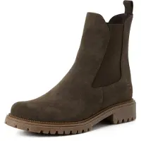 Tamaris Chelsea boots oliv