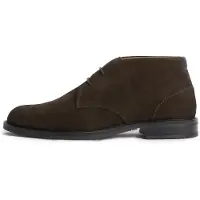 Tommy Hilfiger Suede Lace Up Ankle Boots
