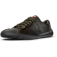 Camper för män. K101114-012 Skor i läder Peu Path+ grön (40), Hud, Karta, Nyckelband, Casual