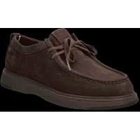 Tommy Hilfiger Leather Lace Up Moc Toe Loafers