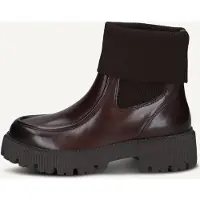 Caprice Chelsea boots mörkbrun / svart