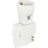 SOLAR PLUS Schuko-adapter 16A vit