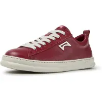 Camper för män. K101052-011 Sneakers i skinn Runner Four vinröd (44), Hud, Karta, Ingen, Casual, Bordeaux