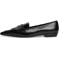 Tommy Hilfiger Leather Pointed Toe Penny Loafers