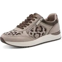 Tamaris Låg sneaker brun / taupe / svart