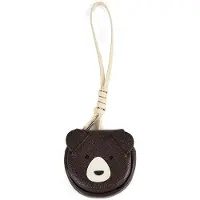 Furla för kvinnor. WK00585-BX3353 Nyckelring Allegra Bear Airpods Case brun (OSFA), Casual, Hud