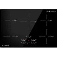 Amzchef Ce-fs-i95s-gffdd0 Induktionshäll 5 Brännare