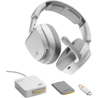 Glorious PC Gaming Race Glorious Gaming GHS Wireless InfinitePlay, Trådlös, Spela, 320 g, Headset, Vit