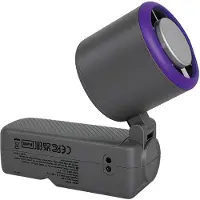 Verbatim 32349, Lila, Grå, 1 fläkt/-ar, 7 h, 11000 RPM, Handhållen fläkt, 10 W